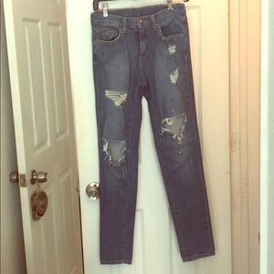 Carmar destroyed denim